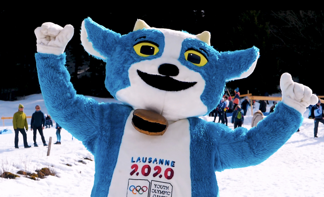 Yodli, la mascotte di Losanna 2020