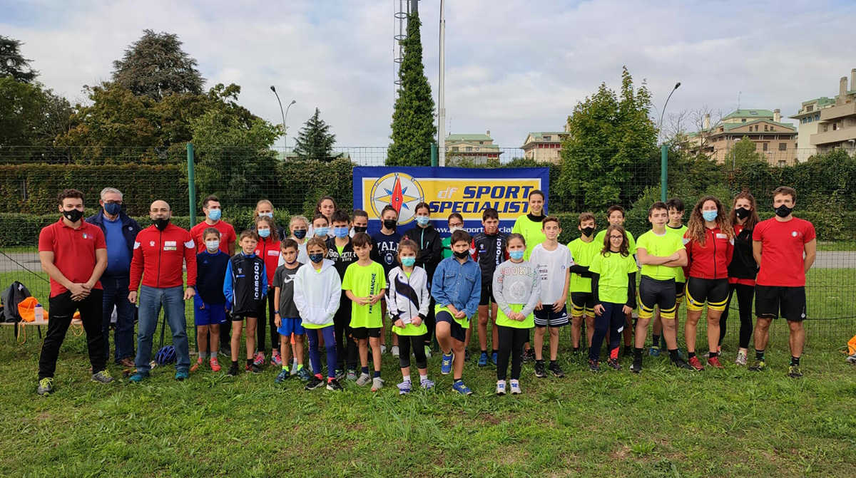 Alcuni dei partecipanti al Cross Country Camp