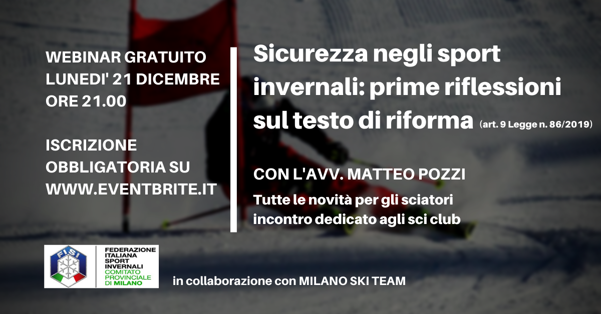 Volantino promozionale webinar